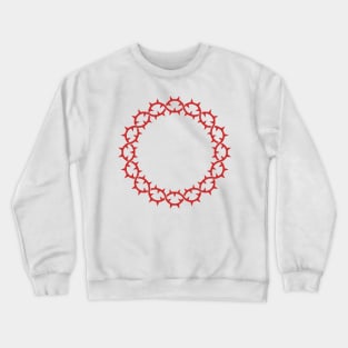 Crown of thorns of the Lord and Savior Jesus Christ. Crewneck Sweatshirt